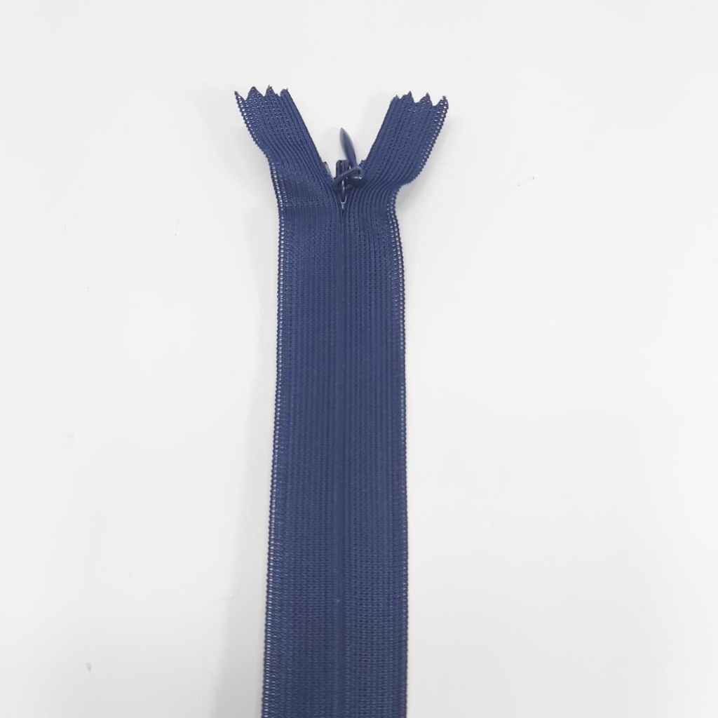 Zíper Invisível Invisível 45 cm Azul a unidade 13337 001 - 521S43
