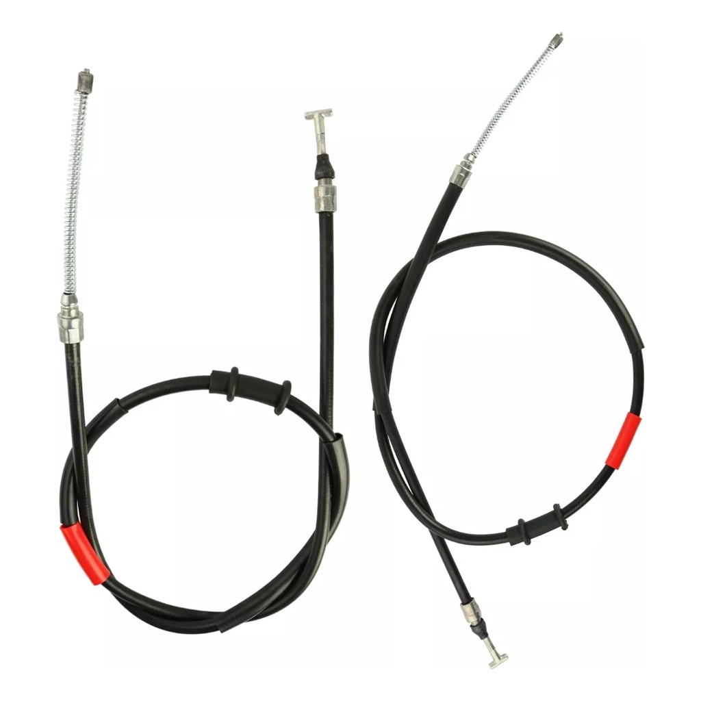 Par de Cabos do Freio de Mão Traseiro Uno 1.4 8v Flex EVO Vivace Way Attractive Economy Evolution Sporting 2010 a 2016 em Oferta na Shopee
