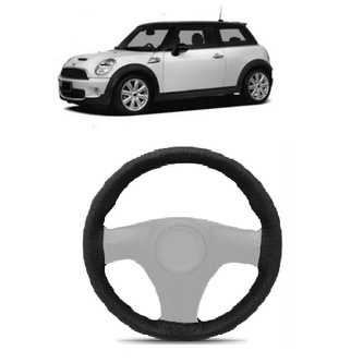 Capa de Volante Preta Para Mini One / Cooper / Cooper S 2001 Até 2013