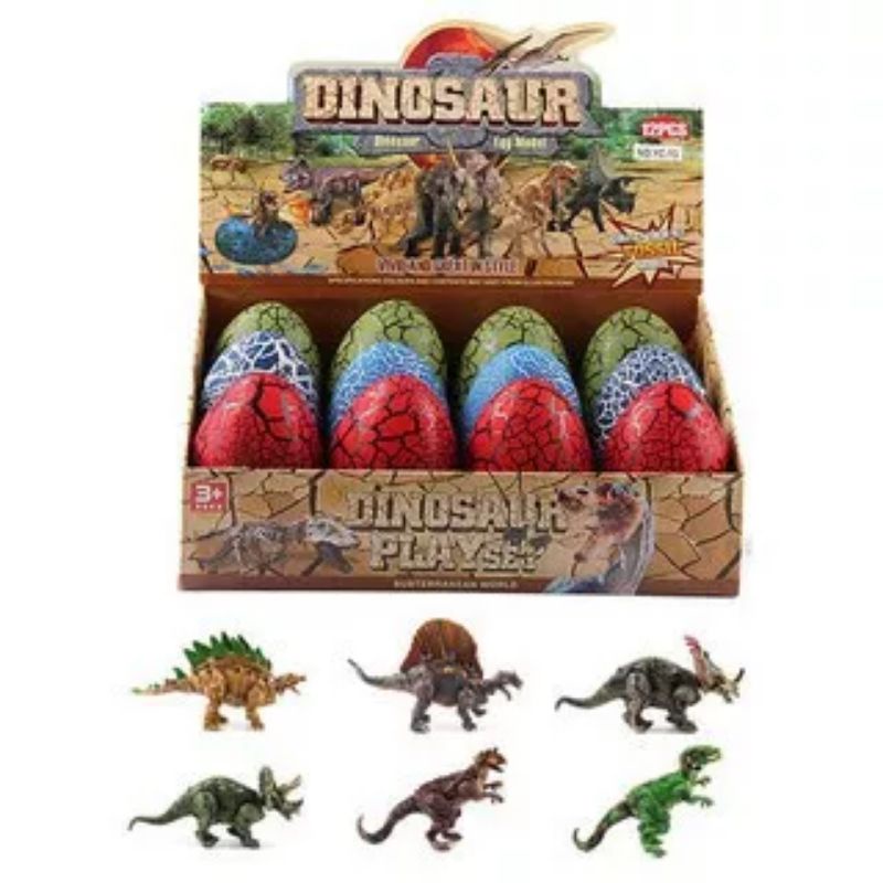 Brinquedo Ovo Surpresa Dinossauro Do Jurássico Animal De Montar Colecão Modelo em Oferta na Shopee