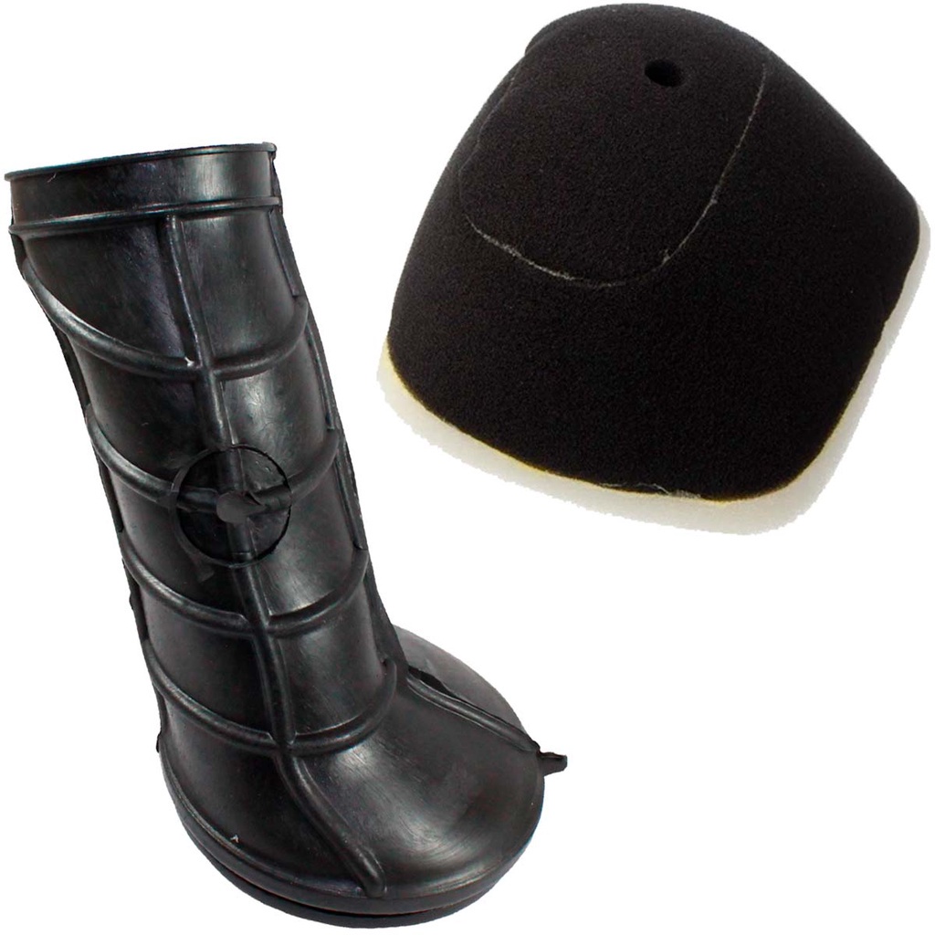 Condutor duto caixa com filtro de ar XTZ 125 XTZ125 2003 a 2016 carburador em Oferta na Shopee