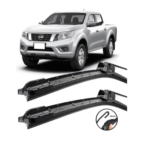 Par Palhetas Limpador De Parabrisa Dianteiro Para Nissan Frontier 2019 2020 2021 2022