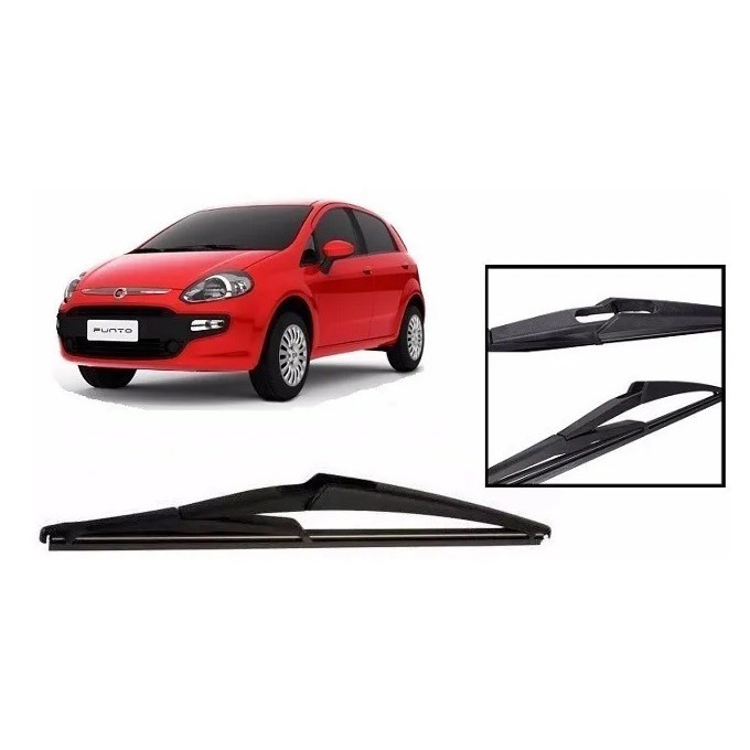 Palheta Para Limpador De Parabrisa Traseiro Fiat Punto 2008 2009 2010 2011 2012 2013 2014 2015 2016 2017 2018