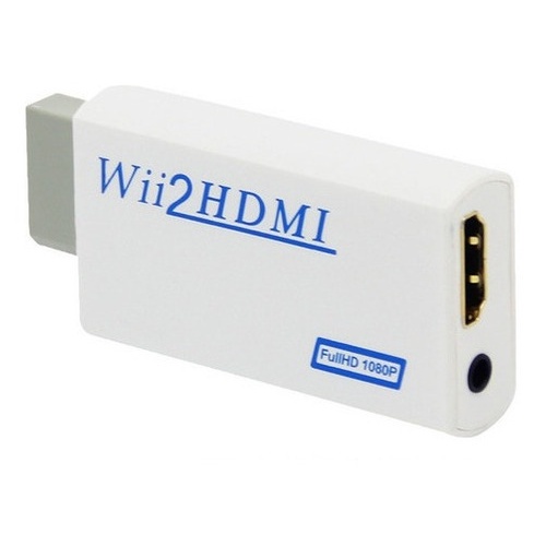 Adaptador HDMI Conversor Nintendo Wii Para Cabo Fullhd 1080p