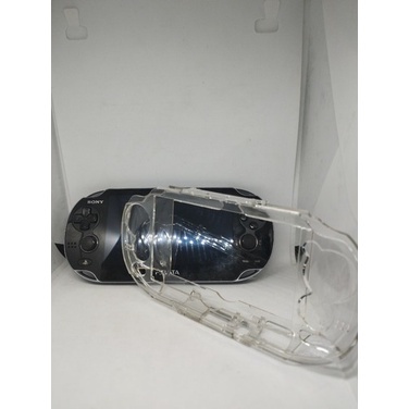 Case Capa Protecão Acrílica Ps Vita Fat 1000 Transparente Protetor PSV1000 Capa Pele TPU Protetora Escudo PS Vita 1000