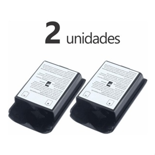 2x Capa Traseira Tampa De Pilhas Controle Xbox 360 Lote em Oferta na Shopee