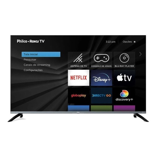 Smart Tv Philco Ptv50g70r2csgbl Led Roku Os 4k 50 110v/220v