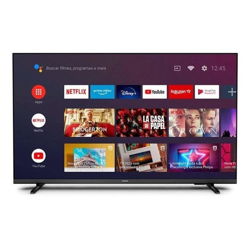 Smart Tv Philips 32 Hd Android Tv 32phg69 Bordas Ultrafinas