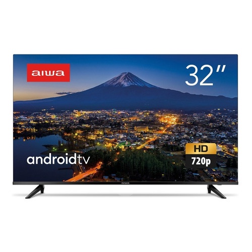 Smart Tv 32'' Android Dolby Aws-tv-32-bl-02-a Aiwa Bivolt