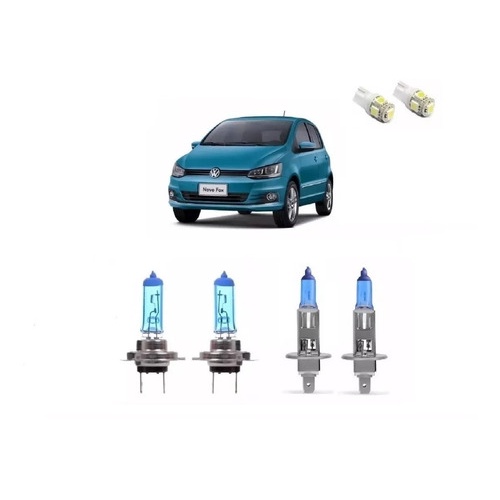 Kit Super Branca + Led Fox Spacefox Crossfox Space Cross Farolete/Pingo