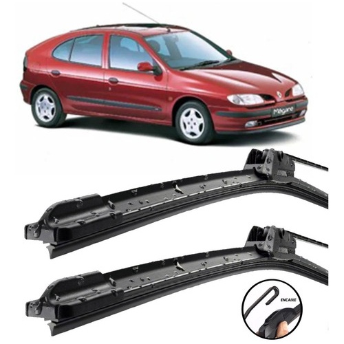 Palhetas Limpador De Parabrisa Silicone Renault Megane