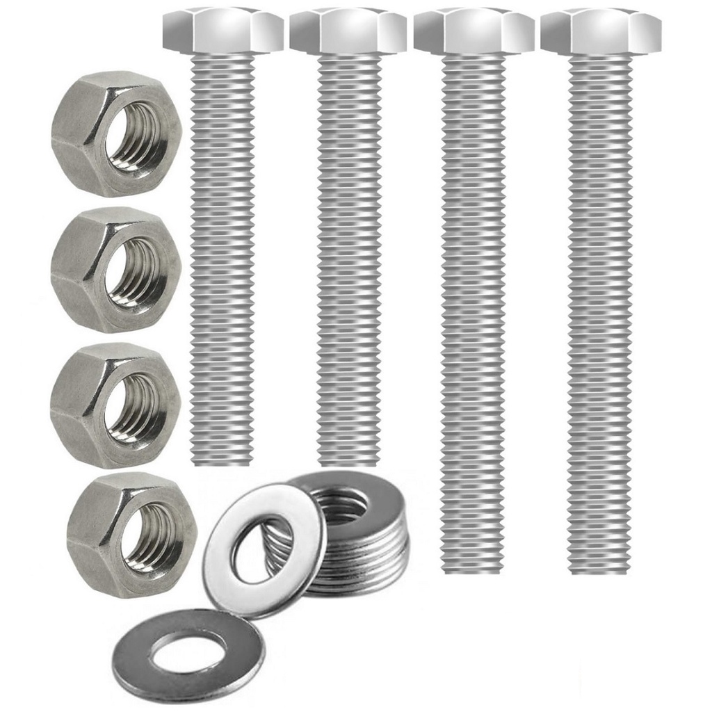 Kit parafusos inox suporte motor DT CG 125 CG 125 CG125 1989 a 1999 Titan 1995 a 1999 Today 1995 a 1999 Compatível com Honda Fixação Peito Chassi