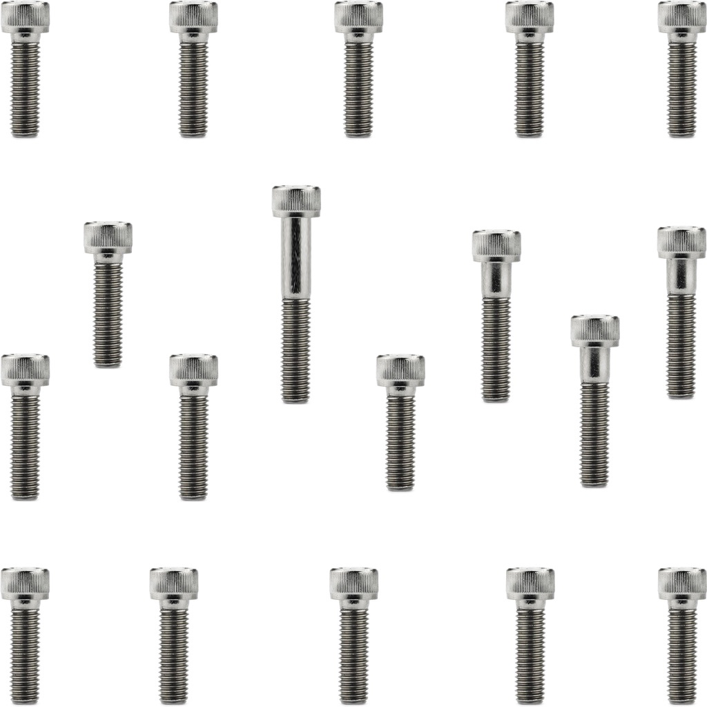 Kit parafusos inox tampa motor lateral esquerda+direita CBR1000F 1991 a 1996 CBR 1000 CBR1000 Honda