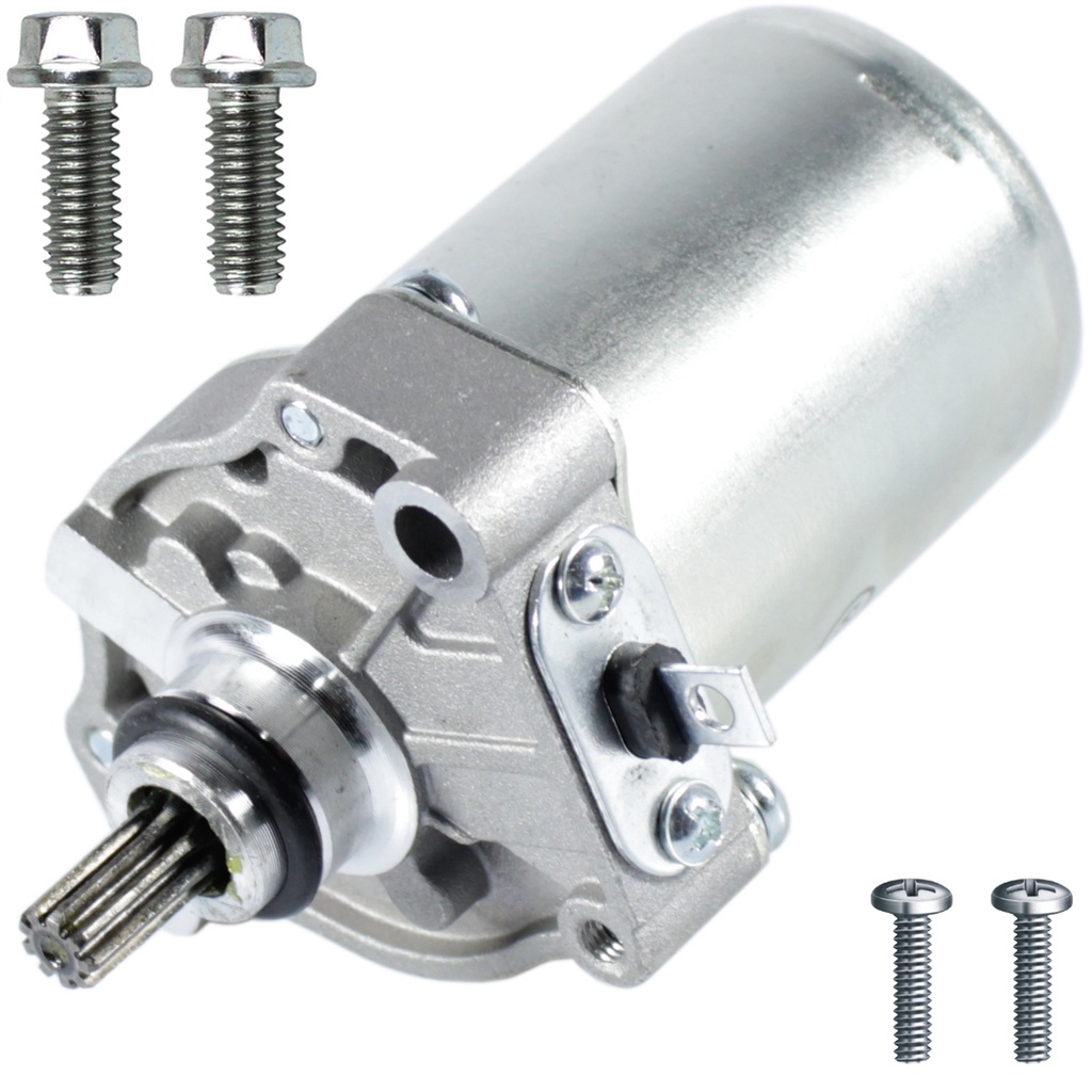 Motor de partida arranque Biz 110 Biz110 Biz 110 Biz110I Pop 110 Pop110 Pop110I 2016 em diante com parafusos