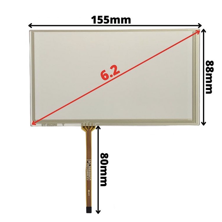 Tela Touch Screen Sp8500 8500bt Positron Orig Pronto Envio