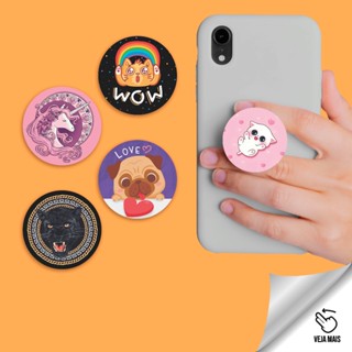 Suporte Popsocket Liso Animais