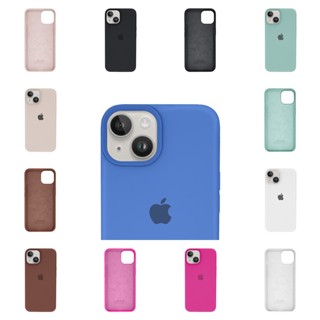Capinha em Silicone Aveludado para iPhone 14