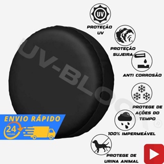 Capa Estepe Aro 13 14 15 16 Ecosport Crossfox Aircross Idea Doblo Adventure Spin Jimny em Oferta na Shopee