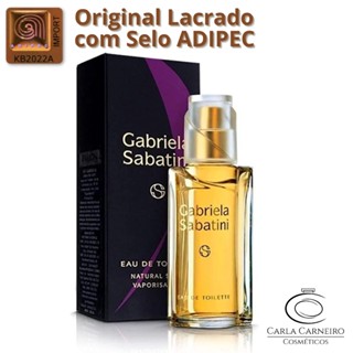 Gabriela Sabatini Original com Selo ADIPEC - 60ml / 30ml - Perfume Feminino Importado