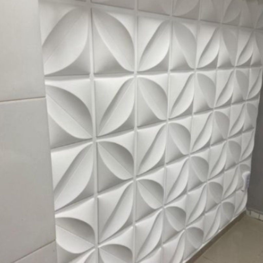 Kit 50 Placas Revestimento Auto Adesivo Pétalas 50cm X 50cm em Oferta na Shopee