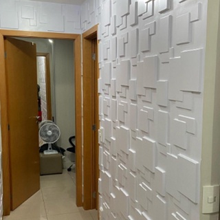 Kit 30 Placas Revestimento Auto Adesivo Quadrato 50cm X 50cm em Oferta na Shopee