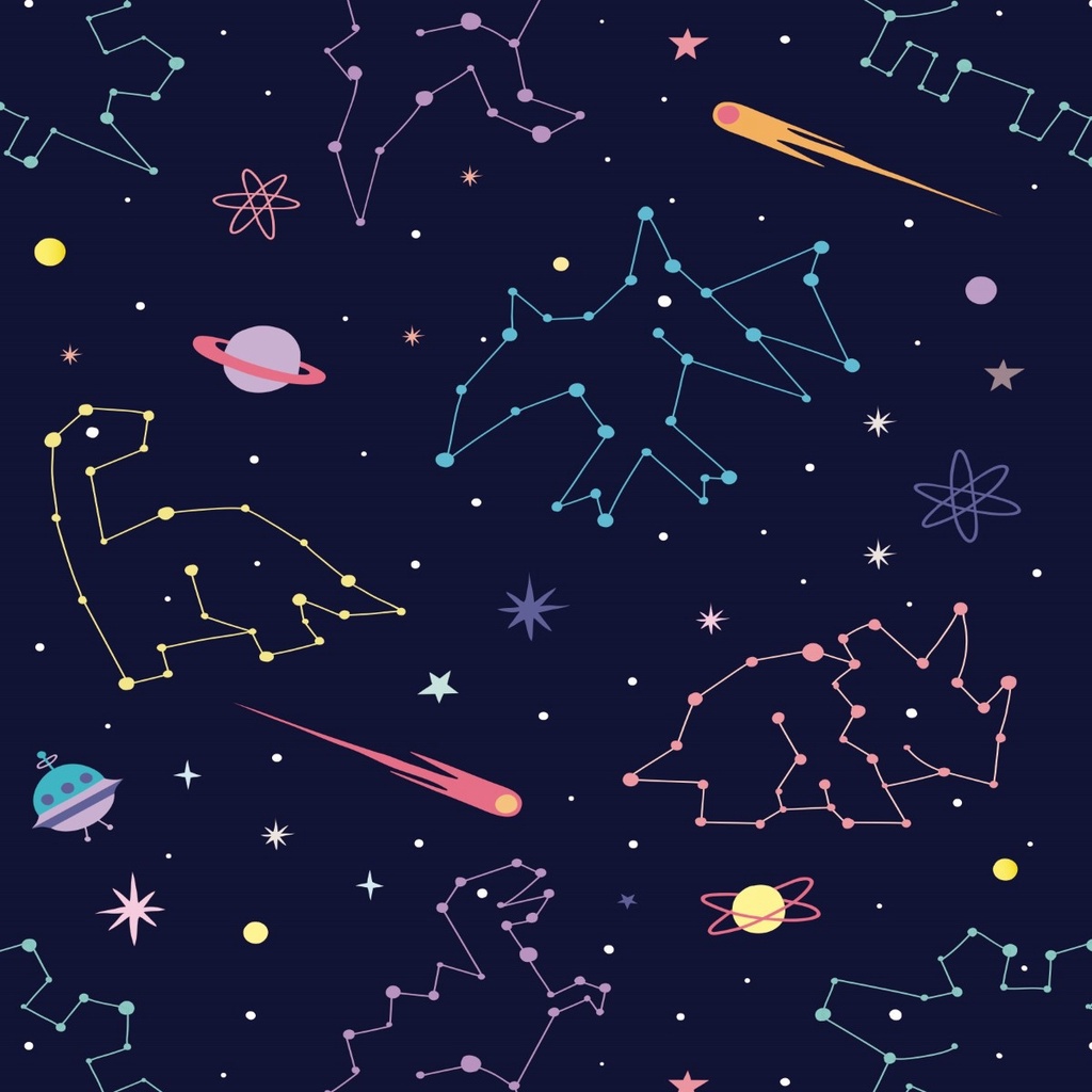 Papel de parede infantil para Quarto Dinossauro no Espaço Lavável Vinilico 3m em Oferta na Shopee