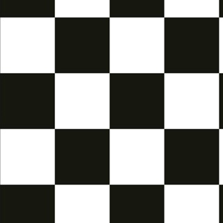 Papel de Parede Lavável Xadrez Gigante Preto e Branco 3m em Oferta na Shopee