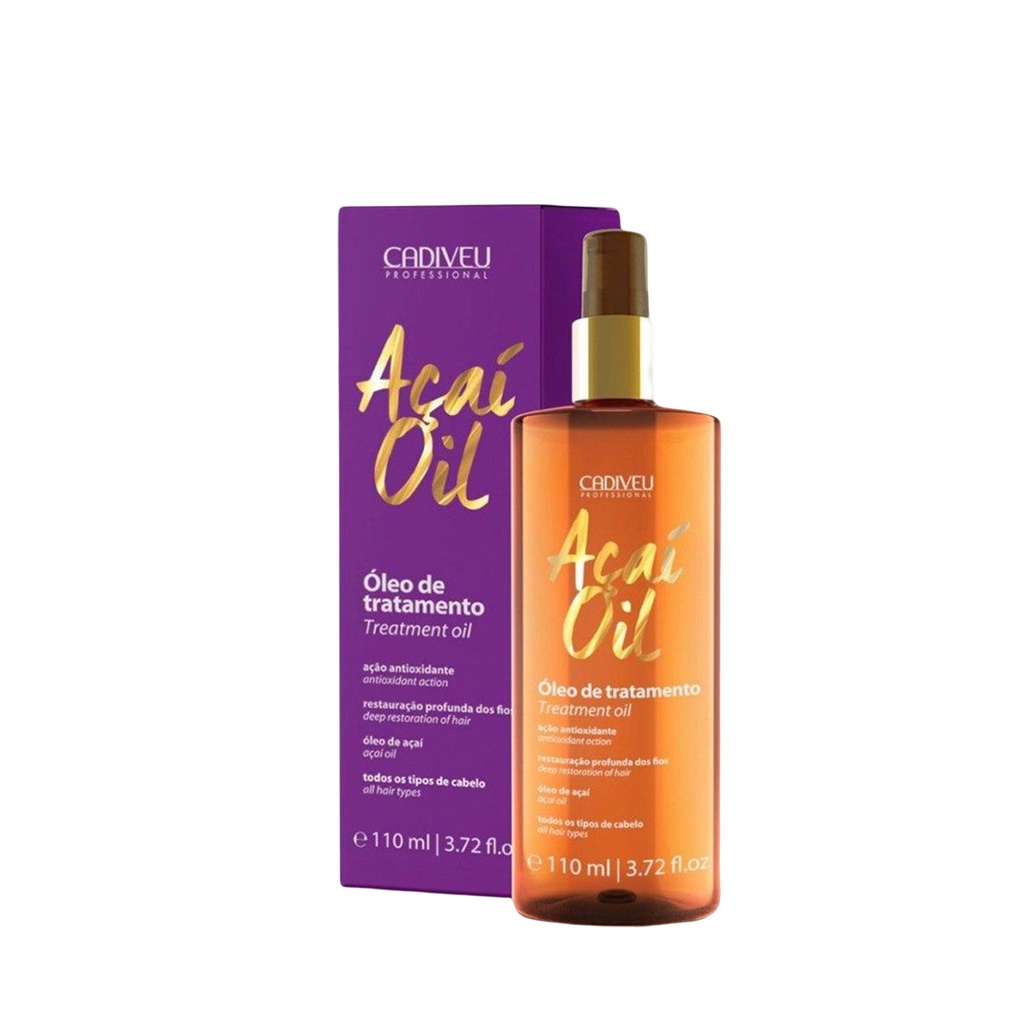 Óleo de Tratamento Açaí Oil 110ml - Cadiveu em Oferta na Shopee