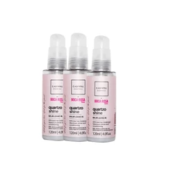 Kit 3 Balm Leave-in Boca Rosa 125ml - Cadiveu