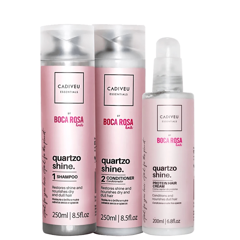 Kit Shampoo e Condicionador by Boca Rosa - Cadiveu