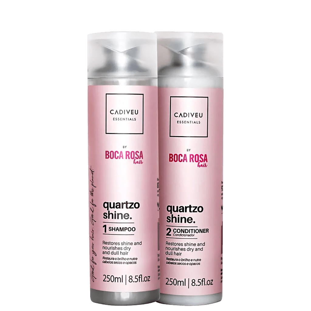 Kit Shampoo Condicionador e Leave-in by Boca Rosa - Cadiveu — imagem 2 de 2