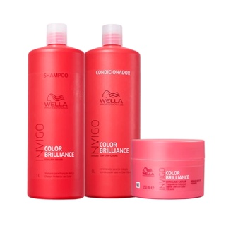 Kit Brilliance Shampoo e Condicionador 1L e Máscara 150ml - Wella Professionals em Oferta na Shopee