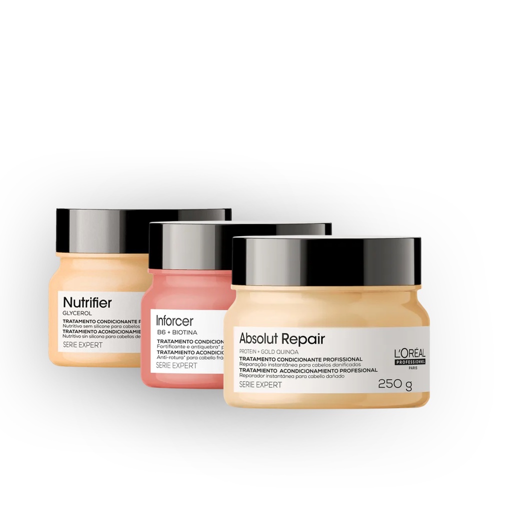 Kit Cronograma Capilar Série Expert - L'Oréal Professionnel - Beauty