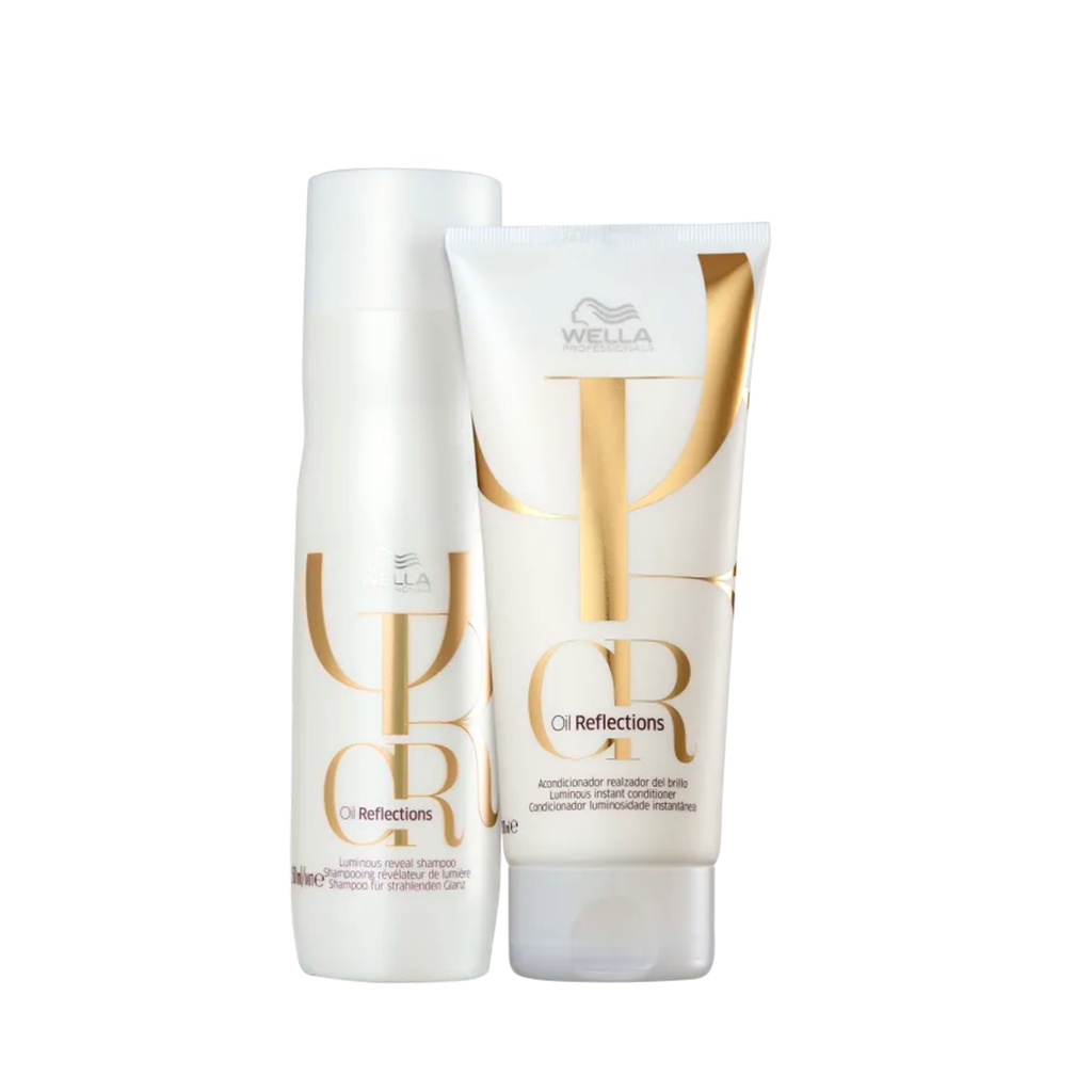 Kit Oil Reflections Shampoo e Condicionador - Wella - Beauty