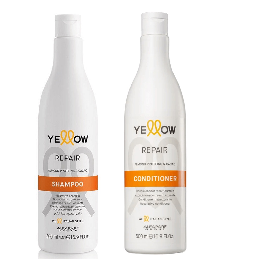 Shampoo e Condicionador Repair - Yellow em Oferta na Shopee
