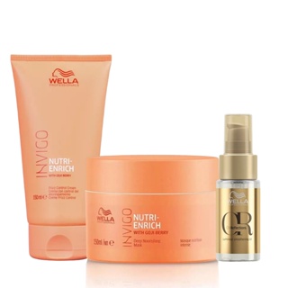 Kit Leave-in Frizz Control Cream, Máscara e Oil Reflections em Oferta na Shopee