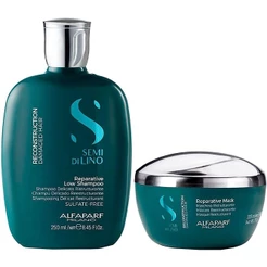 Kit Reconstruction Shampoo 250ml e Máscara 200ml - Alfaparf