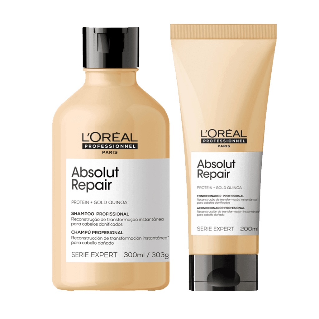 Kit Gold Quinoa  Shampoo e Condicionador Loréal