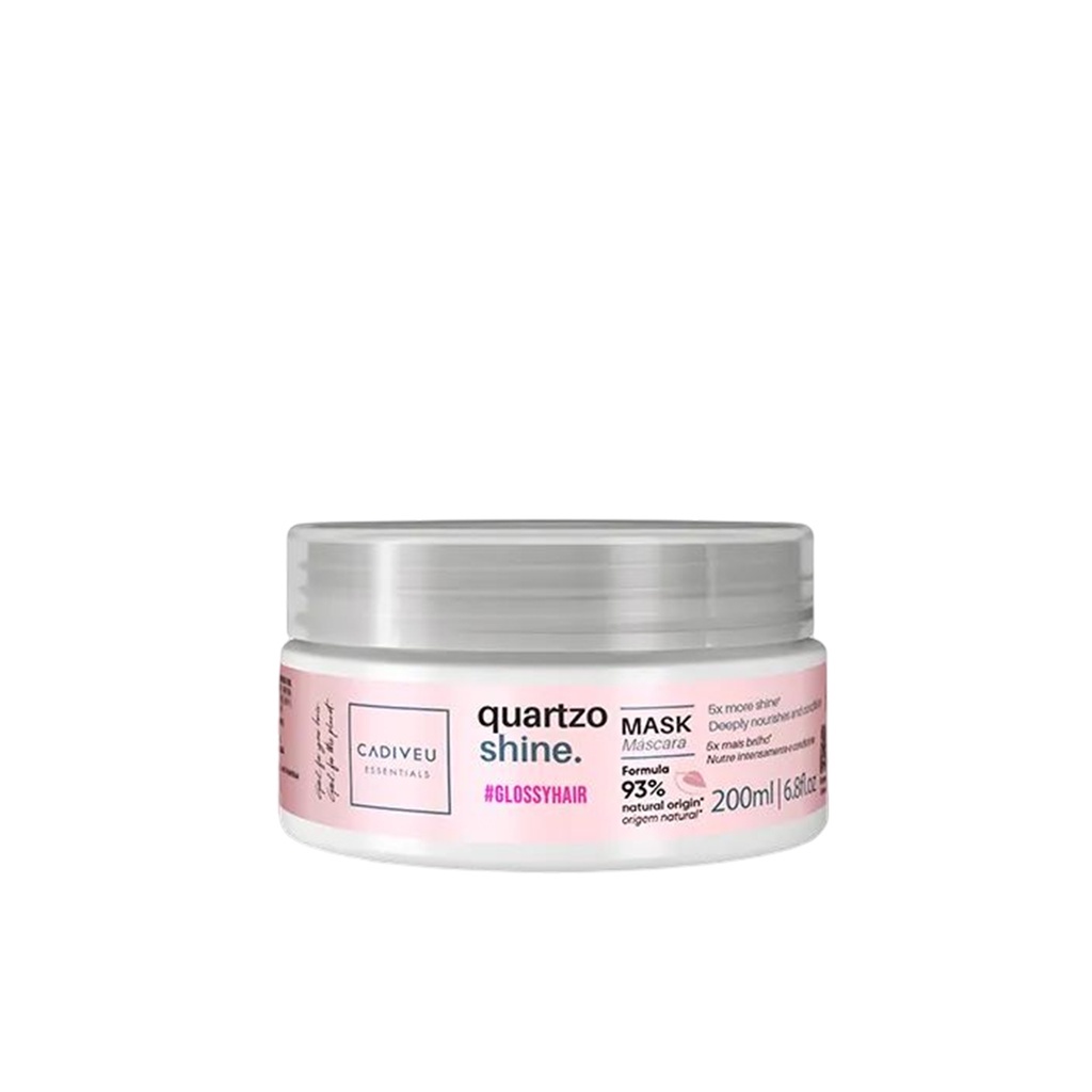 Máscara Quartzo Shine 220ml By Boca Rosa - Cadiveu - Beauty