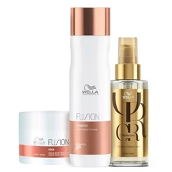 Kit Fusion Shampoo, Mascara & Oil Reflections - Wella