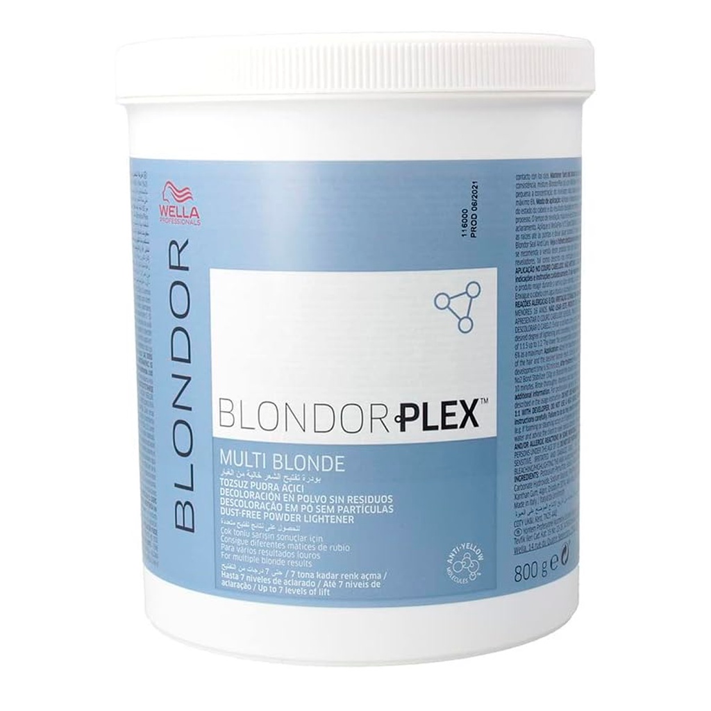 Pó Descolorante BlondorPlex N°1 Multi Blonde 800g - Wella em Oferta na Shopee