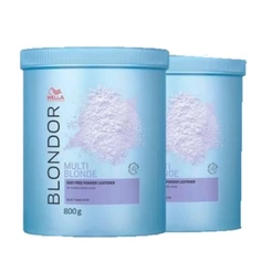 Kit 2 Pó Descolorante Blondor Multi Blonde 800g - Wella