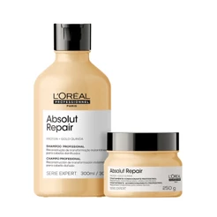 Kit Absolut Repair Shampoo 300ml e Máscara 250ml - LOréal