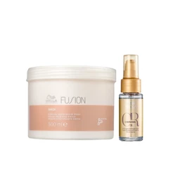 Kit Fusion Máscara de 500ml e Oil Reflections 30ml - Wella