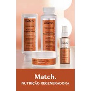 Shampoo e Condicionador Match Nutrição Regeneradora: Shampoo 300ml + Condicionador 280ml Boticário