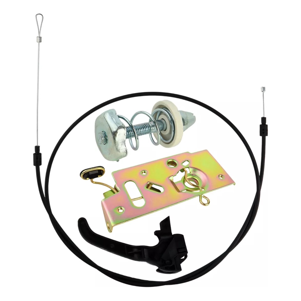 Jogo Cabo com Fechadura e Trava do Capô Uno Mille iE Brio Eletronic Turbo ELX EP SX CS MPI RCarburador 1986 A 1996 em Oferta na Shopee