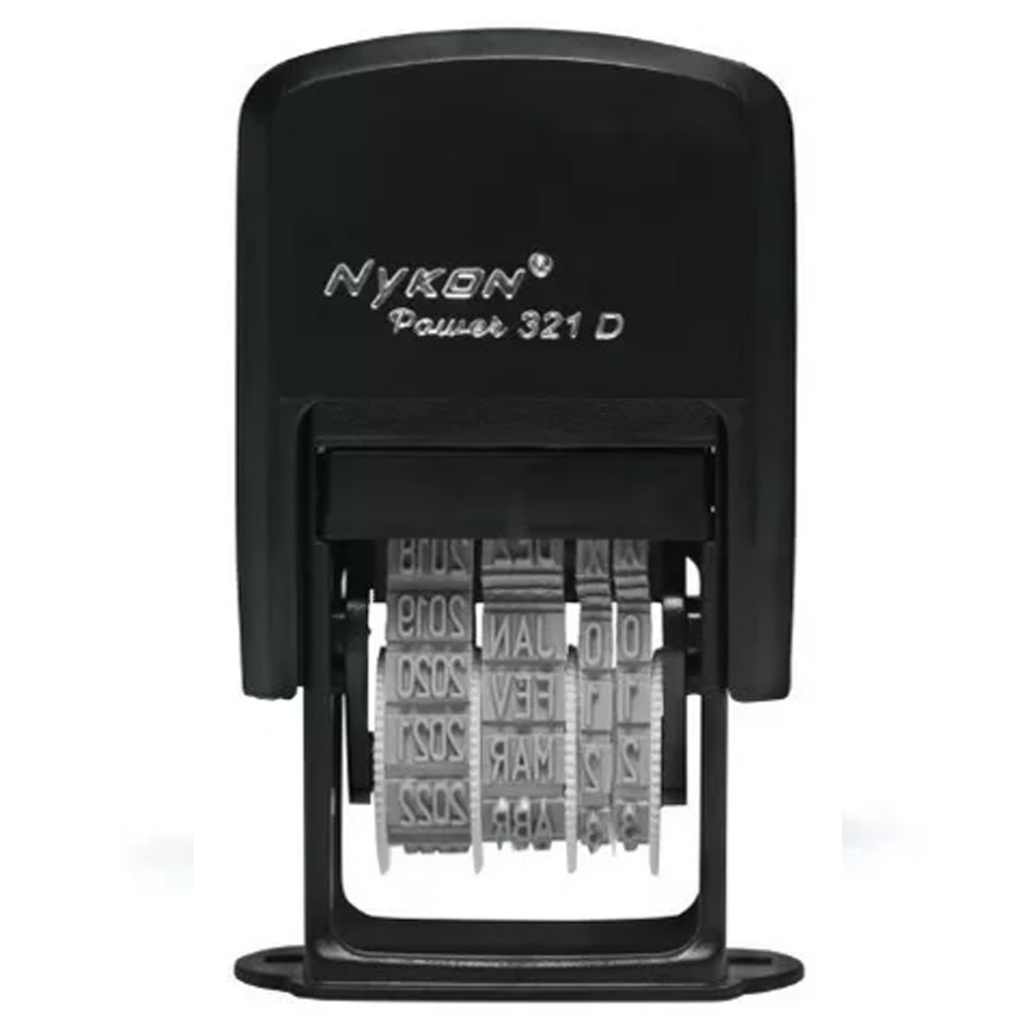 Carimbo Datador Automático Nykon 321d 4x22mm Auto Entintado