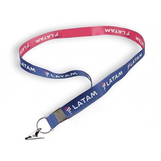 cordao cracha Latam linhas Aereas em Oferta na Shopee