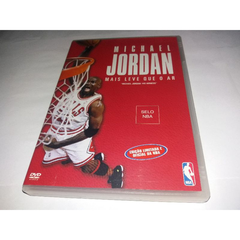 Dvd - Michael Jor dan : Mais Leve Que o Ar - 1999 - NBA Oficial