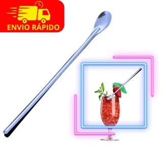 Colher 30 Cm Para Mecher Jarra de Suco De Aço Inox Top de Linha Para Cozinha